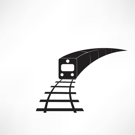 Train outline vectorのイラスト素材