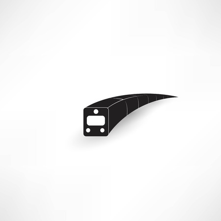 Train outline vectorのイラスト素材