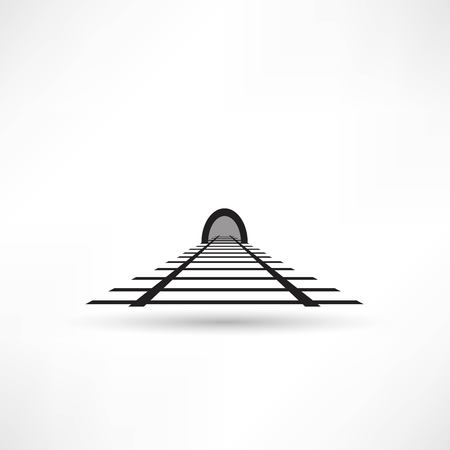 Railroad iconのイラスト素材