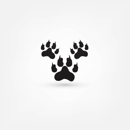 Black pawのイラスト素材