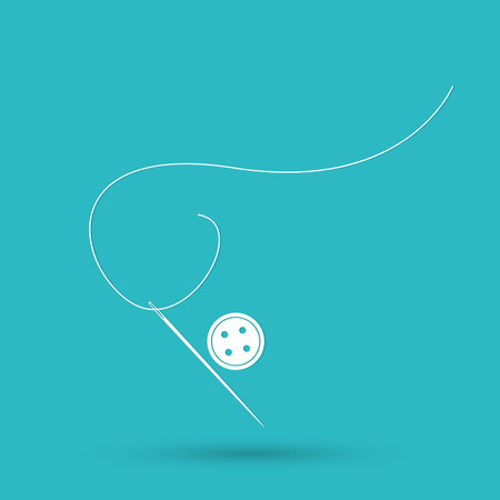 Needle and thread icon
