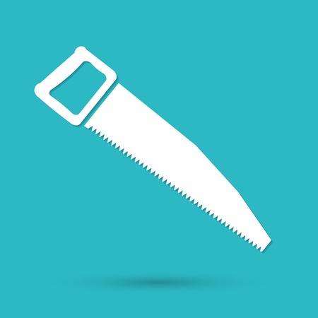 vector icon of hand sawのイラスト素材