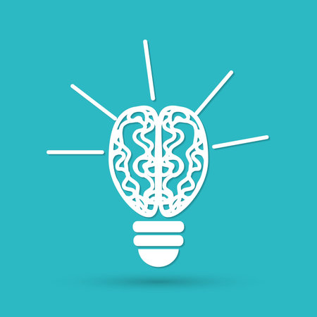 Light bulb iconのイラスト素材