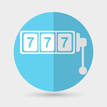 777 iconのイラスト素材