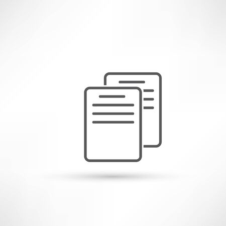 Document Iconのイラスト素材