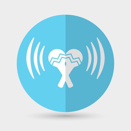 retro microphone iconのイラスト素材