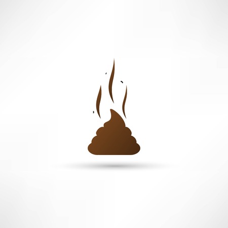 Poo vector iconのイラスト素材