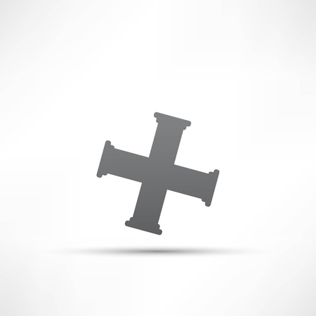 pipes iconのイラスト素材