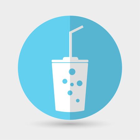 Fast food iconのイラスト素材