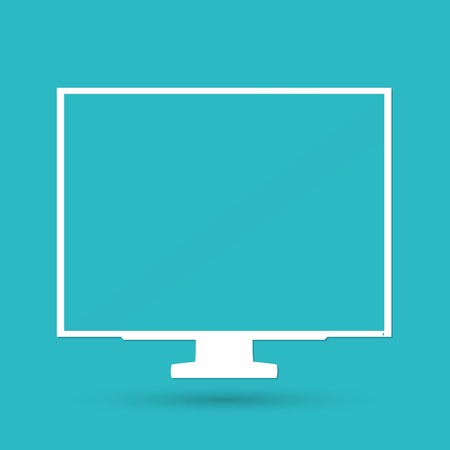 TV iconのイラスト素材