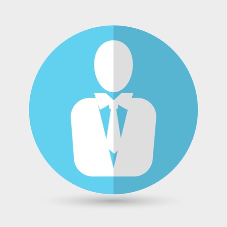 Man manager iconのイラスト素材