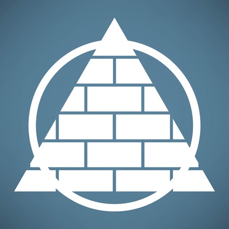 Pyramidのイラスト素材