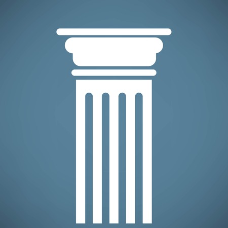 Antique Column Iconのイラスト素材