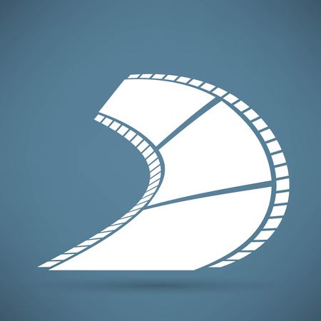 Film iconのイラスト素材