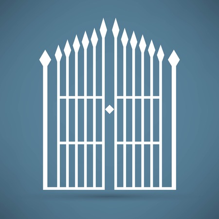 gate iconのイラスト素材