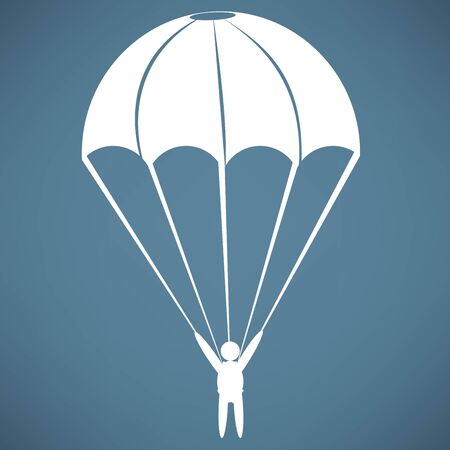 Parachute Iconのイラスト素材