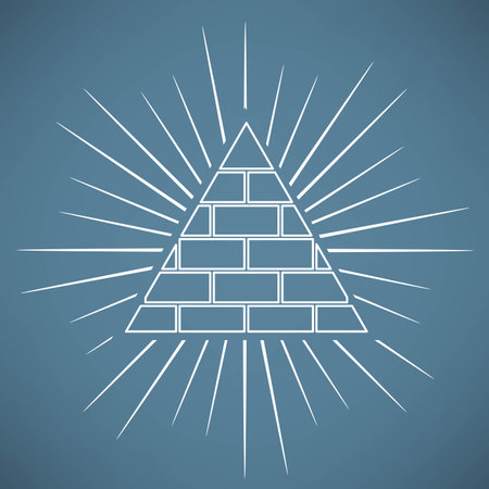 Pyramidのイラスト素材