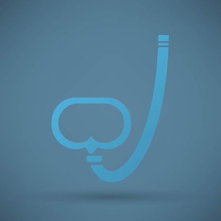 Diver iconのイラスト素材