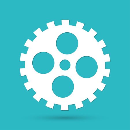 Cogs - vector iconのイラスト素材