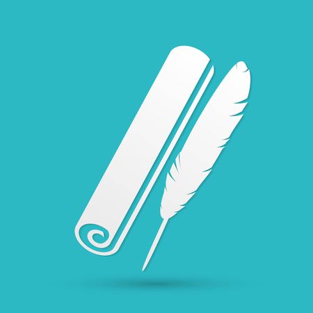 pen iconのイラスト素材