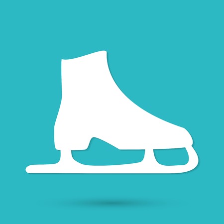 skating iconのイラスト素材