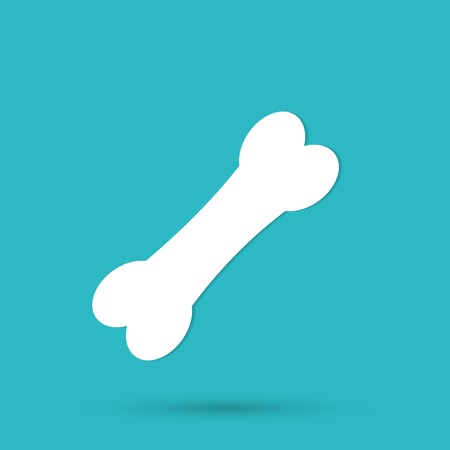 Outlined Dog Boneのイラスト素材