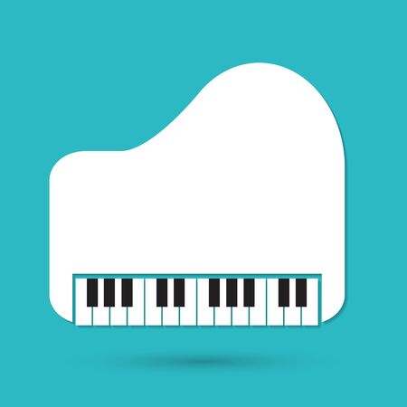 Piano Iconのイラスト素材