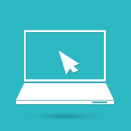 Laptop Icon illustrationのイラスト素材