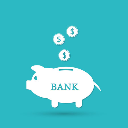 Piggy bank iconのイラスト素材