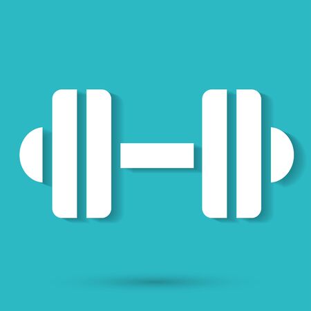 dumbbell iconのイラスト素材