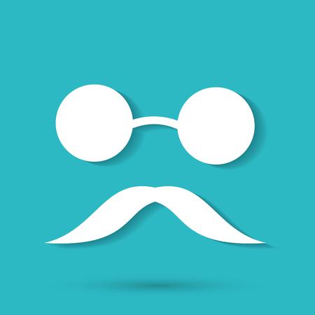 blind man iconのイラスト素材