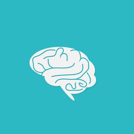 Brain iconのイラスト素材