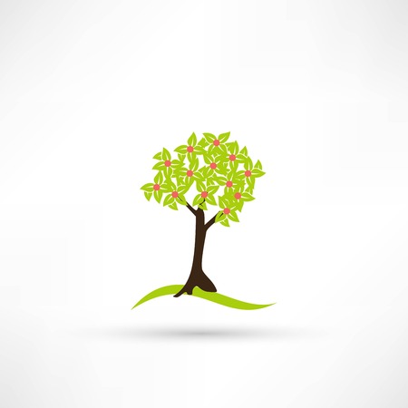 Tree iconのイラスト素材