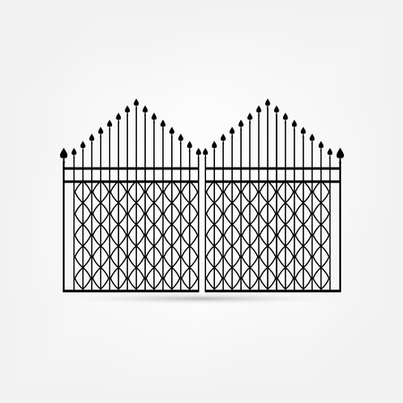 gate iconのイラスト素材