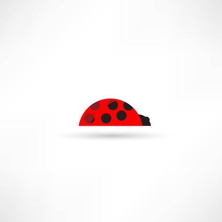 Ladybug iconのイラスト素材