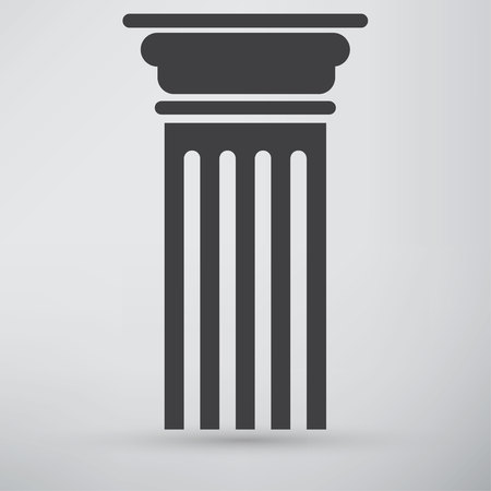 Antique Column Iconのイラスト素材