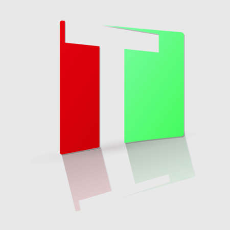 Abstract icon based on the letter tのイラスト素材
