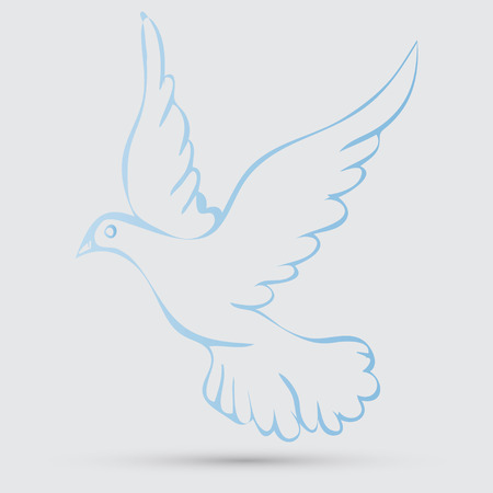 dove of peaceのイラスト素材