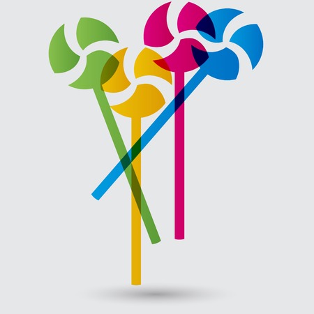 Lollipop iconのイラスト素材
