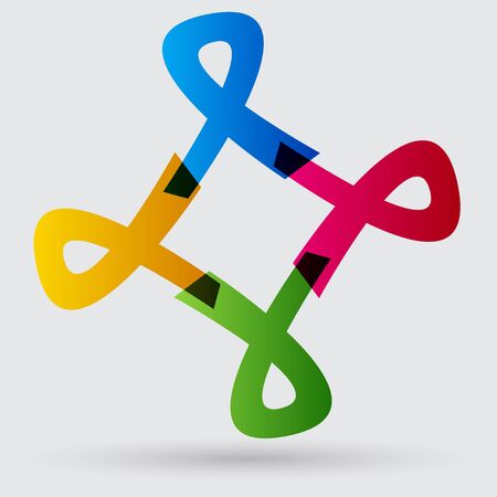 Ribbon iconのイラスト素材