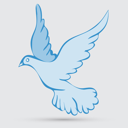 dove of peaceのイラスト素材