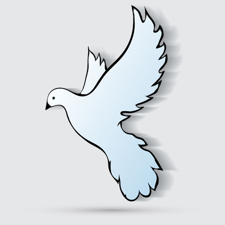 dove of peaceのイラスト素材