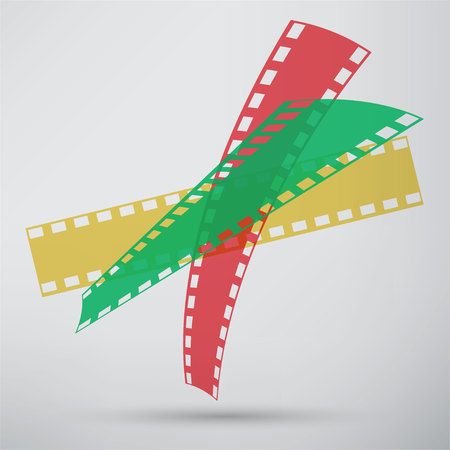 Film iconのイラスト素材