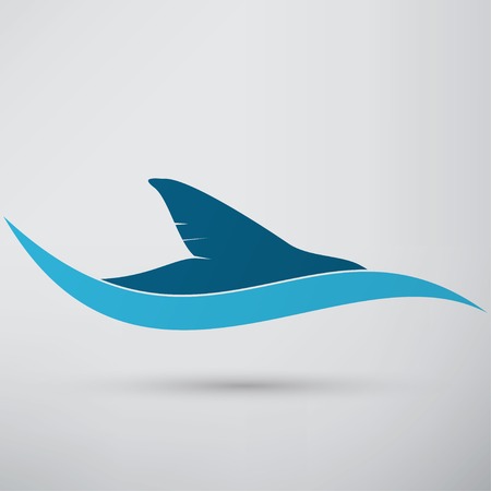 shark iconのイラスト素材