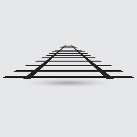 Railroad iconのイラスト素材