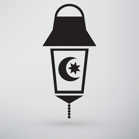 Islam symbol isolated on white backgroundのイラスト素材