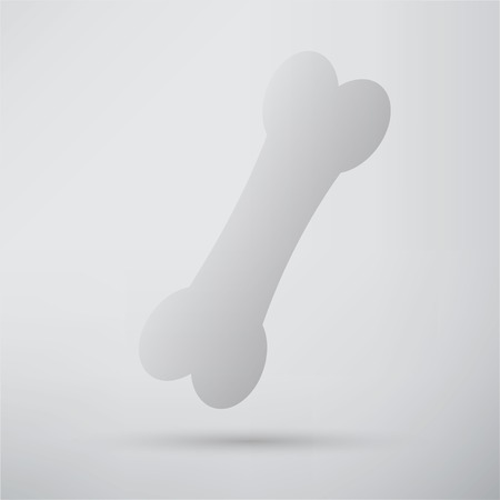 Outlined Dog Boneのイラスト素材