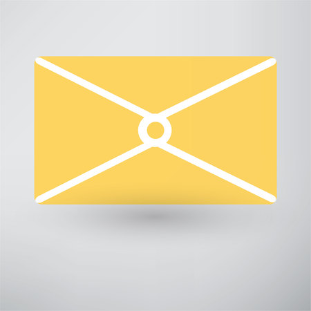 postal envelope iconのイラスト素材