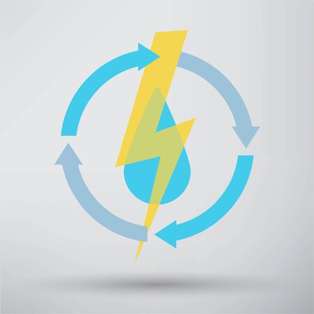 drop the arrow iconのイラスト素材