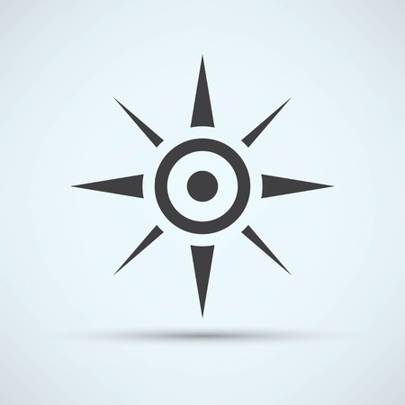 Compass Iconのイラスト素材